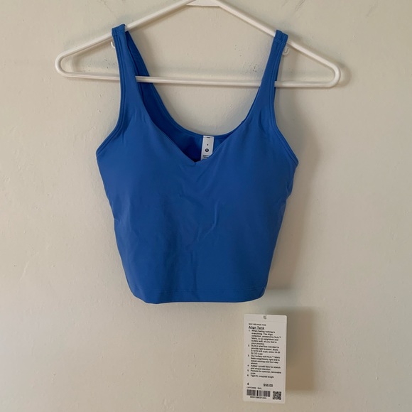 lululemon Align Tank Top Blue Nile Size 4 New NWT - Picture 5 of 15